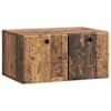 vidaXL Rippuv TV kapp 59,5 x 41 x 30 cm Vana puit Tehispuit