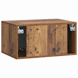 Nástěnná TV skříň 59,5 x 41 x 30 cm Staré dřevo - obrázek 8