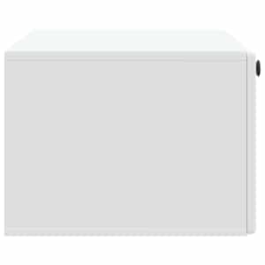 Nástěnná TV skříň 78,5 x 41 x 30 cm Bílá Kompozitní dřevo - obrázek 7