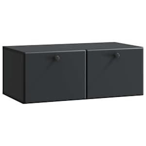 Nástěnná TV skříň 78,5 x 41 x 30 cm Černá Kompozitní dřevo - obrázek 2