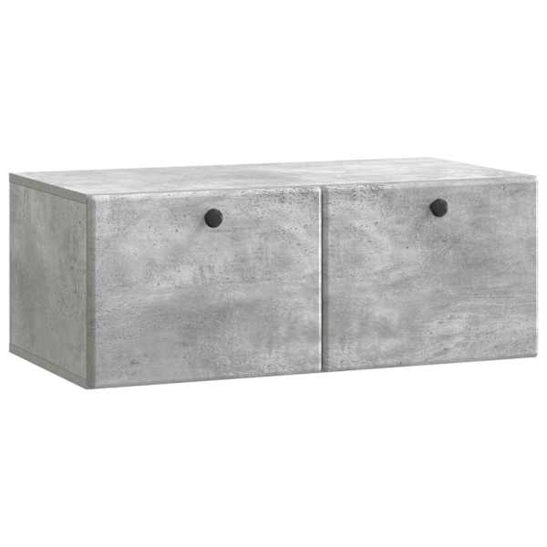 vidaXL Rippuv TV kapp 78,5 x 41 x 30 cm Betoonhall Tehispuit