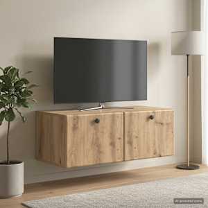Nástěnná TV skříň 78,5 x 41 x 30 cm Dub artisan - obrázek 1