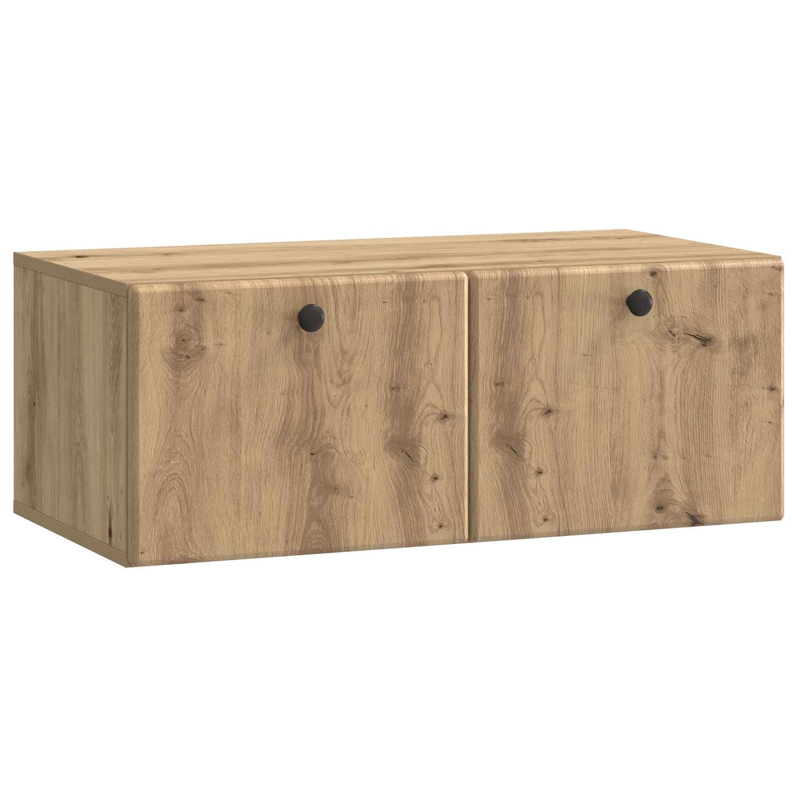 vidaXL Oglindă TV montată pe perete Stejar Artizanal 78,5 x 41 x 30 cm