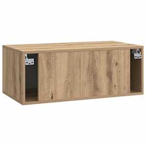Nástěnná TV skříň 78,5 x 41 x 30 cm Dub artisan - obrázek 8