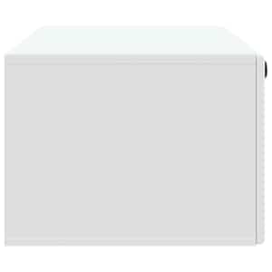 Nástěnná TV skříň 98 x 41 x 30 cm Bílá Kompozitní dřevo - obrázek 7