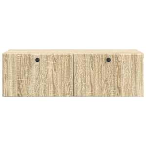 Nástěnná TV skříň 98 x 41 x 30 cm Dub sonoma Kompozitní dřevo - obrázek 4