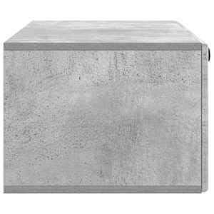 Nástěnná TV skříň 98 x 41 x 30 cm Betonově šedá - obrázek 5