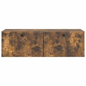 Nástěnná TV skříň 98 x 41 x 30 cm Kouřový dub Kompozitní dřevo - obrázek 4