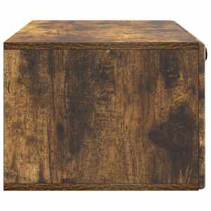 Nástěnná TV skříň 98 x 41 x 30 cm Kouřový dub Kompozitní dřevo - obrázek 5