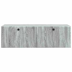 Nástěnná TV skříň 98 x 41 x 30 cm Šedý Sonoma Kompozitní dřevo - obrázek 6