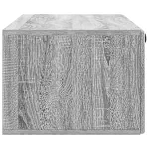Nástěnná TV skříň 98 x 41 x 30 cm Šedý Sonoma Kompozitní dřevo - obrázek 7