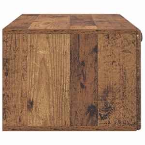 Nástěnná TV skříň 98 x 41 x 30 cm Staré dřevo Kompozitní dřevo - obrázek 5
