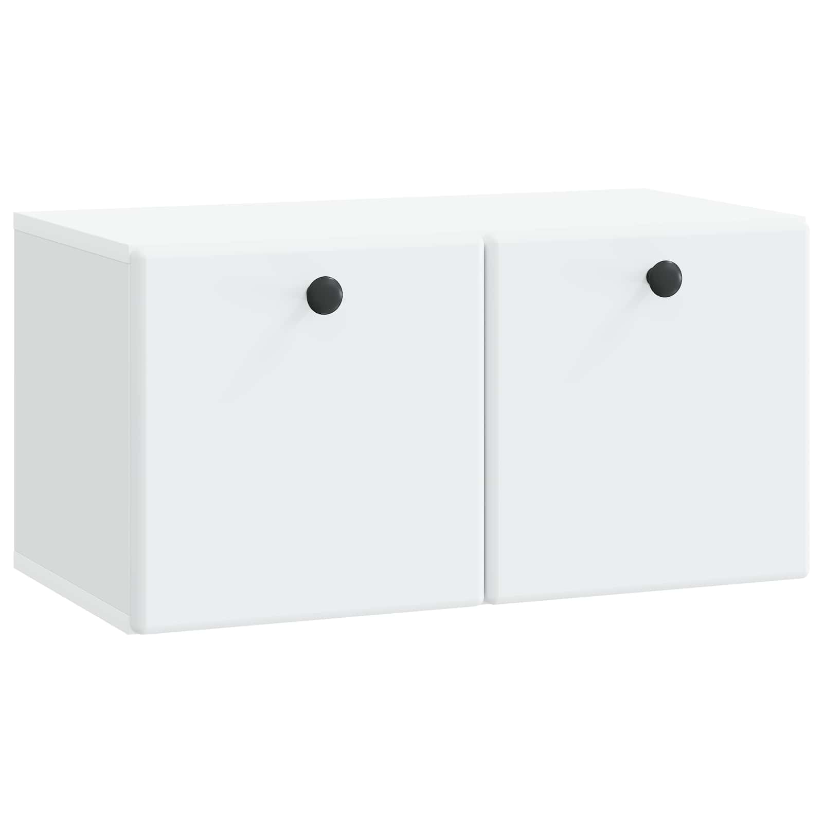 vidaXL Oglindă TV montată pe perete 59,5 x 31 x 30 cm Alb