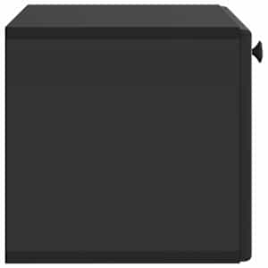 Nástěnná TV skříň 59,5 x 31 x 30 cm Černá Kompozitní dřevo - obrázek 7
