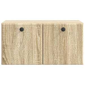 Nástěnná TV skříň 59,5 x 31 x 30 cm Dub sonoma Kompozitní dřevo - obrázek 6