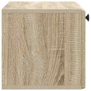 Nástěnná TV skříň 59,5 x 31 x 30 cm Dub sonoma Kompozitní dřevo - obrázek 7