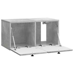Nástěnná TV skříň 59,5 x 31 x 30 cm Betonově šedá - obrázek 5