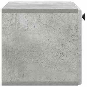 Nástěnná TV skříň 59,5 x 31 x 30 cm Betonově šedá - obrázek 7