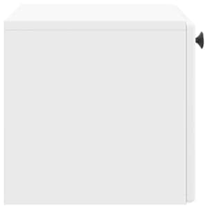 Nástěnná TV skříň 59,5 x 31 x 30 cm Bílá s vysokým leskem - obrázek 7