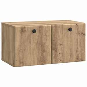 Nástěnná TV skříň 59,5 x 31 x 30 cm Dub artisan - obrázek 2