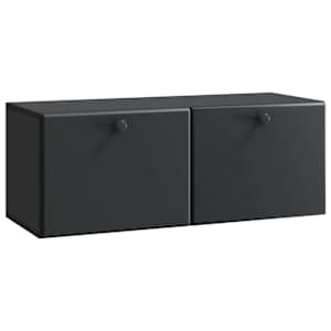 vidaXL Rippuv TV kapp 78,5 x 31 x 30 cm Must Tehispuit