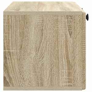 Nástěnná TV skříň 78,5 x 31 x 30 cm Dub sonoma Kompozitní dřevo - obrázek 7