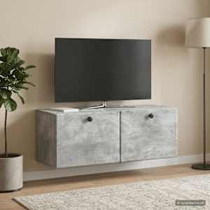 Nástěnná TV skříň 78,5 x 31 x 30 cm Betonově šedá - obrázek 1