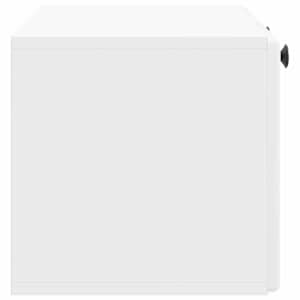 Nástěnná TV skříň 78,5 x 31 x 30 cm Bílá s vysokým leskem - obrázek 7