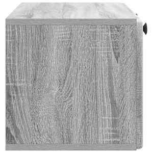 Nástěnná TV skříň 78,5 x 31 x 30 cm Šedý Sonoma - obrázek 7