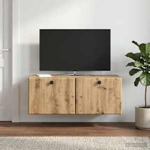 Nástěnná TV skříň 78,5 x 31 x 30 cm Dub artisan - obrázek 1