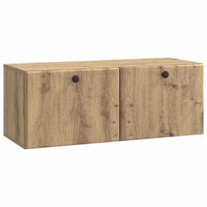 Nástěnná TV skříň 78,5 x 31 x 30 cm Dub artisan - obrázek 2