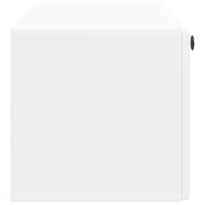 Nástěnná TV skříň 98 x 31 x 30 cm Bílá Kompozitní dřevo - obrázek 7