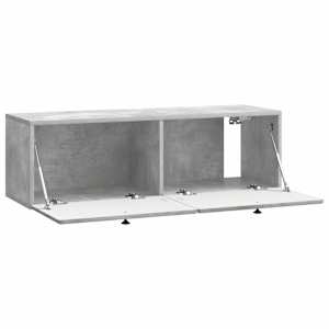 Nástěnná TV skříň 98 x 31 x 30 cm Betonově šedá - obrázek 3