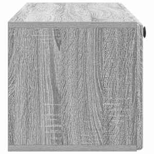 Nástěnná TV skříň 98 x 31 x 30 cm Šedý Sonoma Kompozitní dřevo - obrázek 7