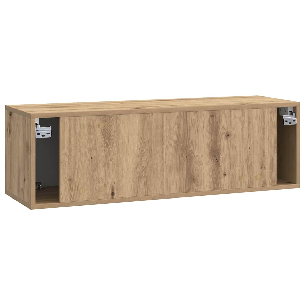 Væghængt TV-skab x 30 cm Konstrueret træ - Billede 8