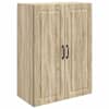 vidaXL Seinale kinnitatav kapp 66 x 34,5 x 90 cm Tehispuit Sonoma tamm