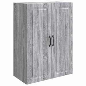 vidaXL Seinale kinnitatav kapp 66 x 34,5 x 90 cm Tehispuit Hall Sonoma