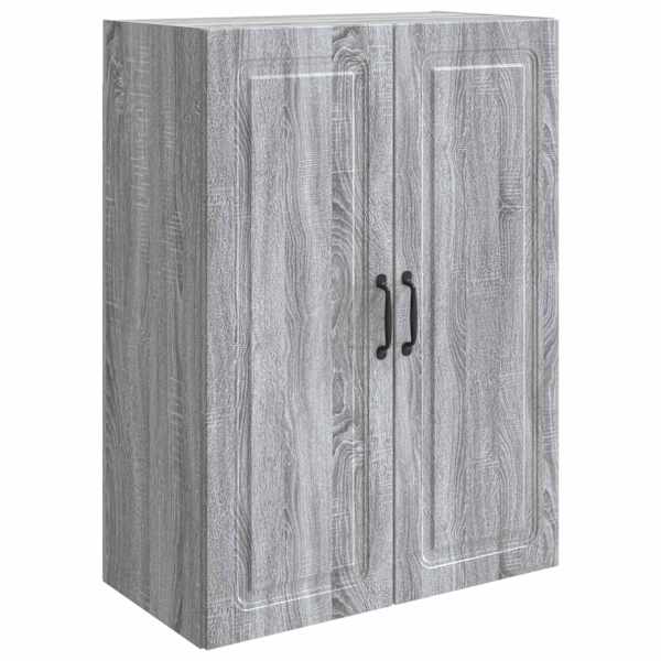vidaXL Seinale kinnitatav kapp 66 x 34,5 x 90 cm Tehispuit Hall Sonoma