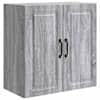 vidaXL Seinale kinnitatav kapp 59 x 31 x 60 cm Tehispuit Hall Sonoma