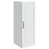vidaXL Seinale kinnitatav kapp 33 x 34,5 x 90 cm Tehispuit Valge