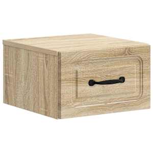 Nástěnný noční stolek 2 pcs Dub sonoma 34,5 x 33 x 20 cm - obrázek 5