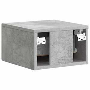 Nástěnný noční stolek 2 pcs Betonově šedá 34,5 x 33 x 20 cm - obrázek 9