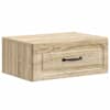 vidaXL Seinale kinnitatav &ouml;&ouml;tis Sonoma tamm 49 x 34,5 x 20 cm