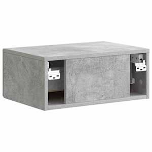 Nástěnný noční stolek 2 pcs Betonově šedá 49 x 34,5 x 20 cm - obrázek 9