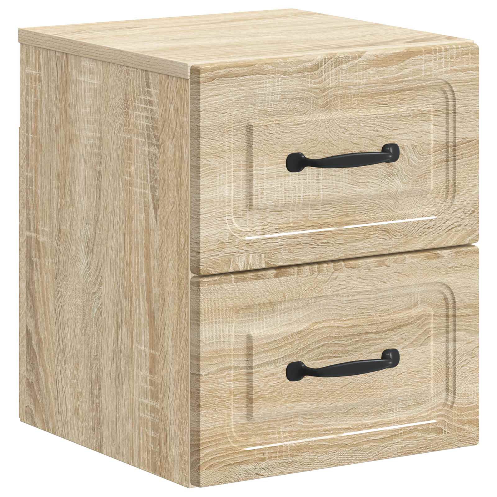 Stenski nočni omarici 2 pcs Sonoma hrast 34,5 x 33 x 40 cm - slika 3