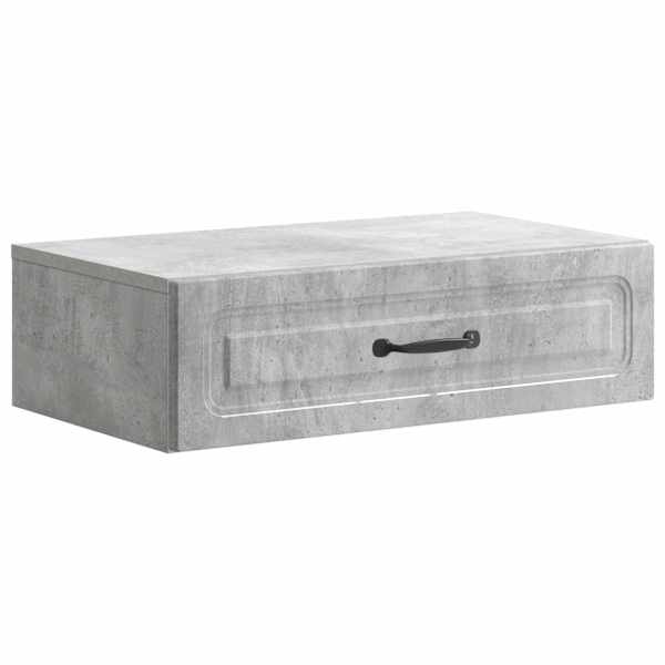 vidaXL Seinale kinnitatav k&uuml;lglaud Betoonhall 59 x 34,5 x 17 cm