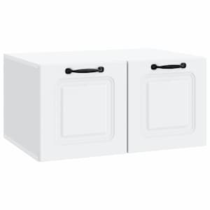 Nástěnná TV skříň Bílá 59,5 x 41 x 30 cm Kompozitní dřevo - obrázek 2
