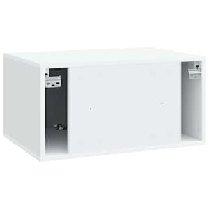 Nástěnná TV skříň Bílá 59,5 x 41 x 30 cm Kompozitní dřevo - obrázek 8
