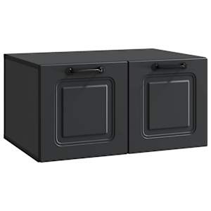 vidaXL Rippuv TV kapp Must 59,5 x 41 x 30 cm Tehispuit