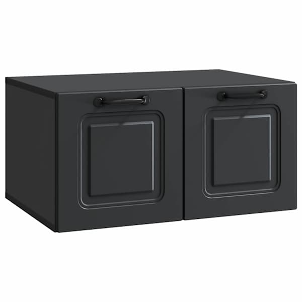 vidaXL Rippuv TV kapp Must 59,5 x 41 x 30 cm Tehispuit